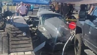 إصابة 7 أشخاص فى حادث انقلاب سيارة بطريق بحيرة قارون بالفيوم