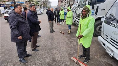 محافظة بورسعيد: استعدادات مكثفة للتعامل الفوري مع حالة الطقس الغير المستقرة