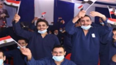 شاهد لحظة خروج المفرج عنهم بالعفو الرئاسي بمناسبة عيد الشرطة