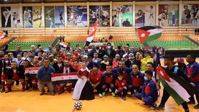 وزير الرياضة يتابع بطولة العرب لكرة القدم لقصار القامة المقامة بشرم الشيخ (صور)