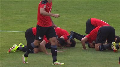 منتخب مصر يسجل هدف التعادل في شباك المغرب بقدم محمد صلاح 