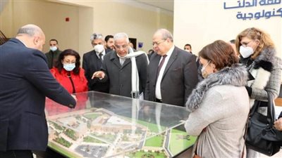 التعليم العالي: لجنة التعليم بمجلس الشيوخ تزور جامعة الدلتا التكنولوجية (صور)