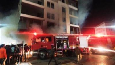 السيطرة على حريق بوحدة سكنية في المنيا الجديدة بسبب انفجار أسطوانة بوتاجاز
