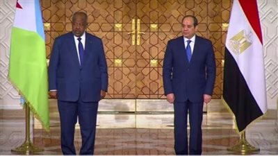 السيسي لنظيره الجيبوتي: سنعمل على تسيير خط طيران مباشر بين البلدين