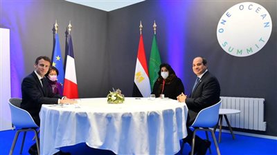 الرئيسان السيسى وماكرون يبحثان العلاقات الثنائية الاستراتيجية بين مصر وفرنسا