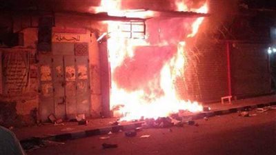 حريق يلتهم مصنع أحذية بشبرا الخيمة في القليوبية