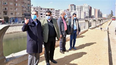 محافظ الغربية يتفقد مشاريع الرصف بمنطقتي الاستاد والأشرف 