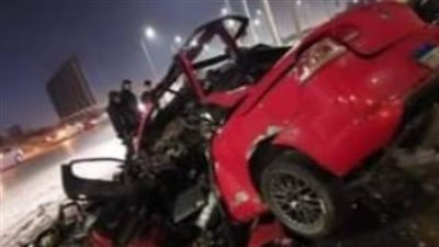 إصابة 12 شخصًا في حادث تصادم بطريق أسيوط الغربي