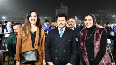 بمشاركة 1500 شاب وفتاة.. وزير الرياضة يشهد اليوم السنوي لمبادرة 
