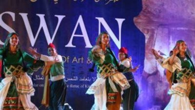 انطلاق حفل ختام الدورة التاسعة لمهرجان أسوان الدولي للثقافة والفنون و تعامد الشمس في معبد أبي سمبل