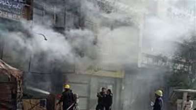 السيطرة على حريق بمحل قطع غيار سيارات في شبرا الخيمة