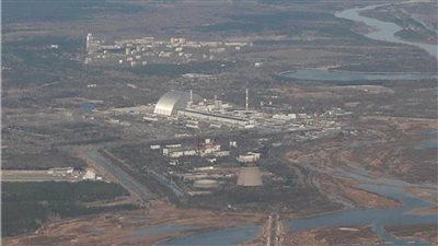 الجيش الروسي يعرض المشاهد الأولى من داخل محطة تشيرنوبل النووية 