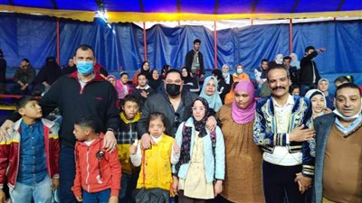 بالصور.. خير الله يشارك في احتفالية طلاب القدرات الخاصة بالسيرك الروسي بطنطا 