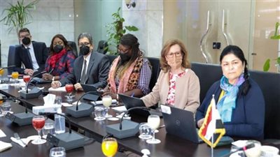 وزيرة البيئة تناقش مع بعثة الأمم المتحدة خارطة الطريق لمؤتمر المناخ COP27 (صور)