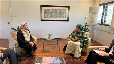 وزيرة البيئة تلتقي نائبة الأمين العام للأمم المتحدة لمناقشة استعدادات مصر لاستضافة مؤتمر المناخ Cop27 (صور)