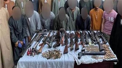مصرع 23 عنصرًا شديدي الخطورة وضبط 5600 آخرين بـ11 ألف قطعة سلاح 