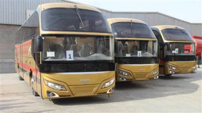 النقل تدشن 7 أتوبيسات «سوبر هاي دك» فاخرة: نواكب خطط التنمية 