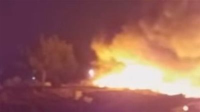 الحماية المدنية بالقليوبية تسيطر على حريق فى مخلفات بأرض زراعية ببنها