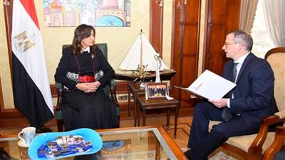 وزيرة الهجرة تلتقي بالسفير البولندي في القاهرة لمتابعة موقف أبنائنا بأوكرانيا (صور)