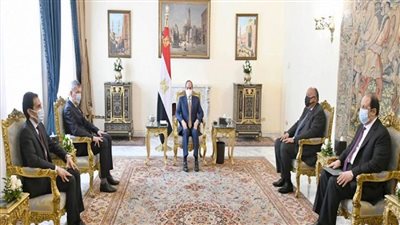 الرئيس السيسى يؤكد دعم مصر المطلق 