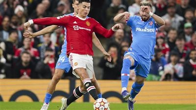 أتلتيكو مدريد يتقدم على مانشستر يونايتد بهدف لودي في دوري أبطال أوروبا