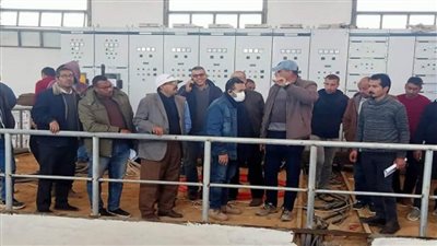 وزير الإسكان يتابع مشروع توسعات محطة معالجة الصرف الصحي الرئيسية في النوبارية الجديدة (صور)