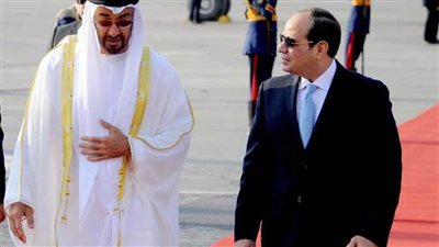 الرئيس السيسي يستقبل محمد بن زايد ولي عهد أبو ظبي