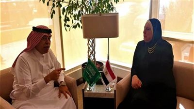 وزيرة التجارة ونظيرها السعودي يترأسان فريق العمل المعني بمتابعة تنفيذ توصيات اللجنة المشتركة (صور)