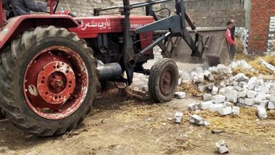 الاستمرار في حملات التصدي لمخالفات البناء بالسنطة، المحلة وكفر الزيات بالغربية 