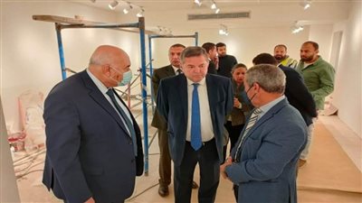 وزير قطاع الأعمال العام يتفقد تجهيزات أول فروع «NIT» بالكوربة تمهيدًا لافتتاحه مايو المقبل