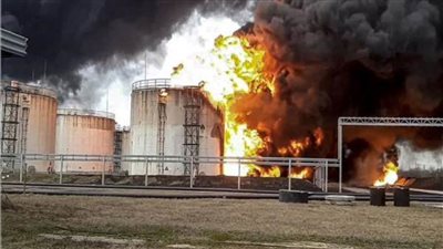 روسيا تقصف مستودعًا ومصنعًا للنفط في دنيبروبتروفسك وقتلى وجرحى في روبيزني