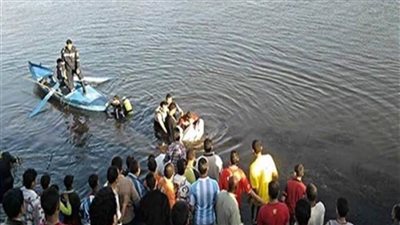 انتشال جثمان شاب غرق في نهر النيل بالعياط