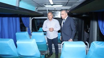 النقل تدشن المرحلة الأولى من خدمات نقل الركاب لربط مراكز سوهاج بالعاصمة (صور)