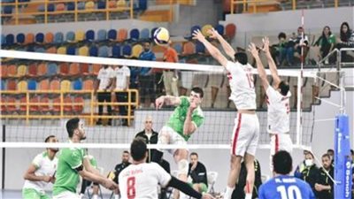 الليلة.. الزمالك في مهمة اقتناص لقب دوري الطائرة أمام الاتحاد