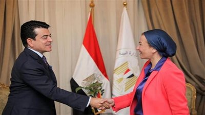وزيرة البيئة تلتقي المدير العام لمنظمة 