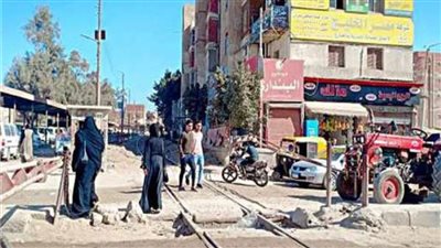 النقل تناشد المواطنين عدم إقامة معابر غير شرعية على قضبان السكة الحديد