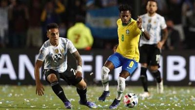 فيفا يعلن إعادة مباراة البرازيل والأرجنتين في تصفيات المونديال