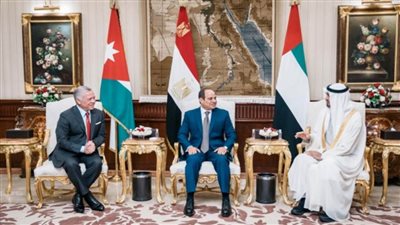 السيسي وابن زايد والعاهل الأردني يؤكدون احترام دور الوصاية الهاشمية التاريخية في حماية الأماكن المقدسة بالقدس
