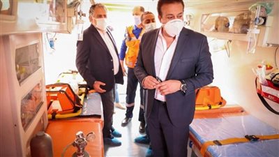 عاجل | د. خالد عبد الغفار يوجه بصرف مكافأة مالية للعاملين بهيئة الإسعاف تقديرا لمجهوداتهم (صور)