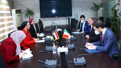 وزيرة البيئة تبحث مع سفير إيطاليا بالقاهرة التعاون الثنائي في مجال البيئة واستضافة مصر لمؤتمر المناخ COP27 (صور)