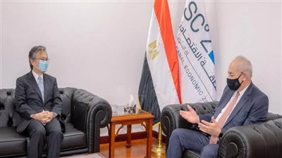 اقتصادية قناة السويس تستقبل السفير الياباني لبحث سبل التعاون (صور)
