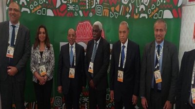 وزير التنمية المحلية يفتتح الجناح المصري بمشاركة محافظي القليوبية ودمياط وقيادات إفريقية (صور)