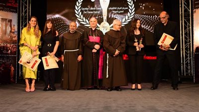 تكريم نجوم الفن في حفل افتتاح مهرجان المركز الكاثوليكى 
