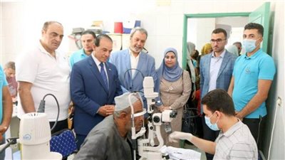 قافلة جامعة طنطا تقدم خدماتها العلاجية بالمجان لـ 1691 مواطناً بالبحيرة 