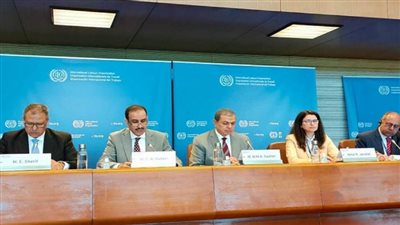 مؤتمر العمل الدولي يواصل أعماله بجنيف.. و«سعفان» يرأس الاجتماع التنسيقي الأول للمجموعة العربية (صور)