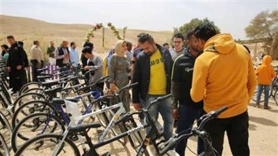 البيئة تعلن توزيع عدد 2000 دراجة هوائية لمسابقة صحتنا من صحة كوكبنا