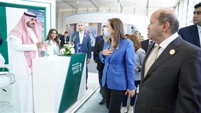 وزيرة التخطيط تتفقد أعمال فعاليات الاجتماعات السنوية للبنك الإسلامي للتنمية (صور)