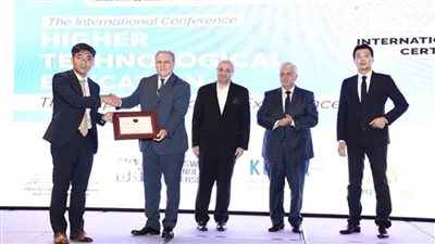 جامعة بني سويف التكنولوجية تُنظم مؤتمرًا دوليًا عن التعليم العالي التكنولوجي بالتعاون مع الجامعة الكورية للتكنولوجيا والتعليم (صور)