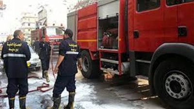 الحماية المدنية تسيطر على حريق فى مطعم بوسط الإسكندرية