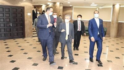 رئيس هيئة الرعاية الصحية يستقبل سفير دولة اليابان ووفد رفيع المستوى من وكالة جايكا بالمجمع الطبي بالإسماعيلية (صور)